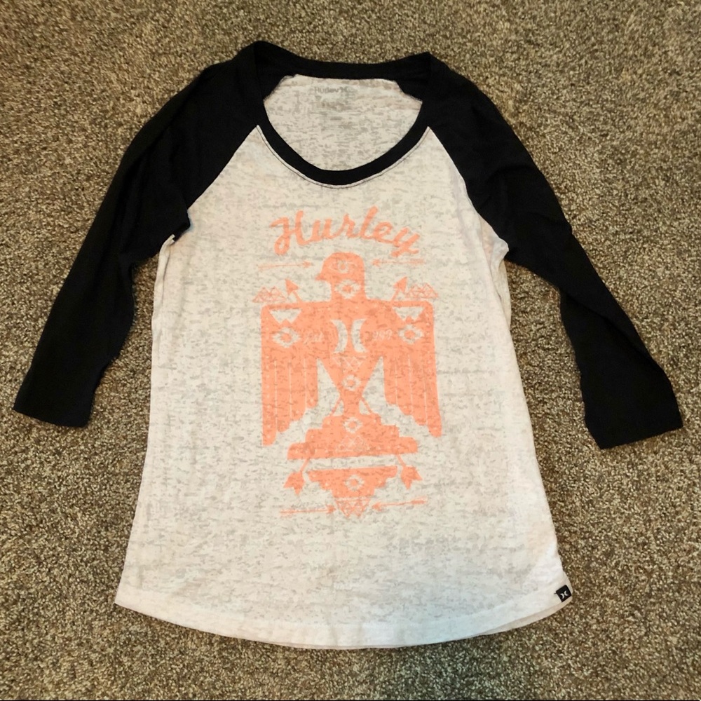 Hurley Quarter Sleeve Top